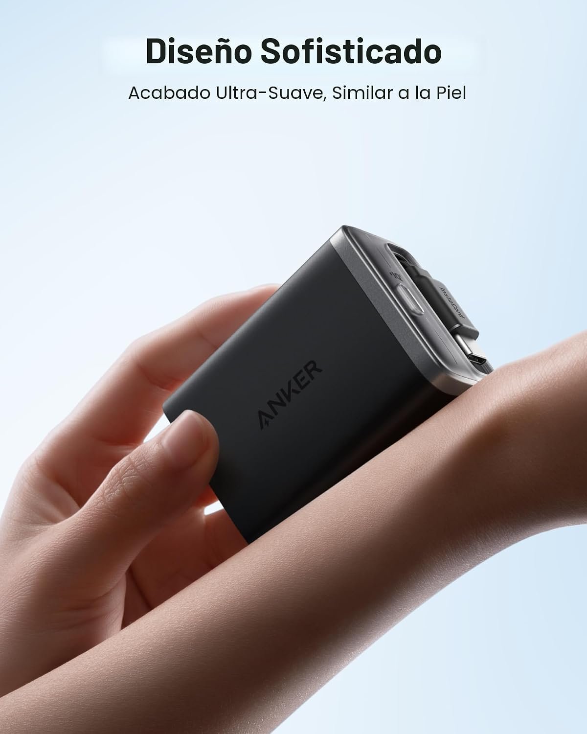 Cargador ANKER Nano 35 W con cable retractil - Imagen 2